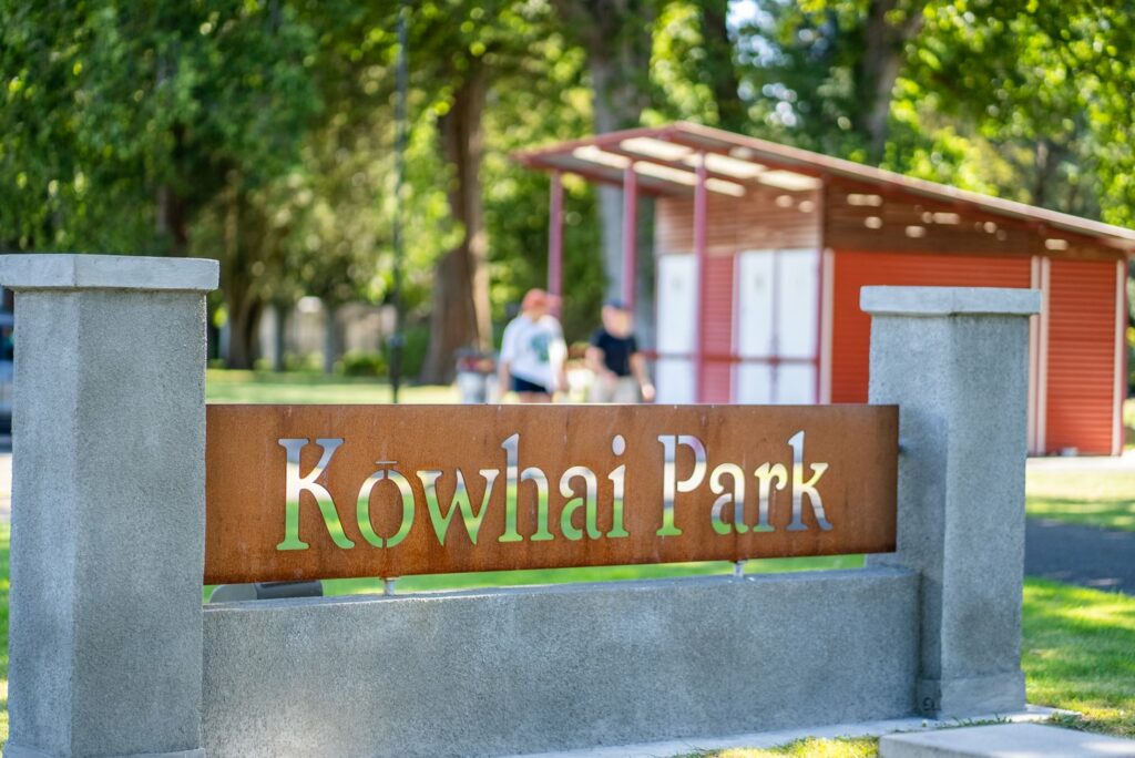 Manawatu | Kowhai Park | Sign