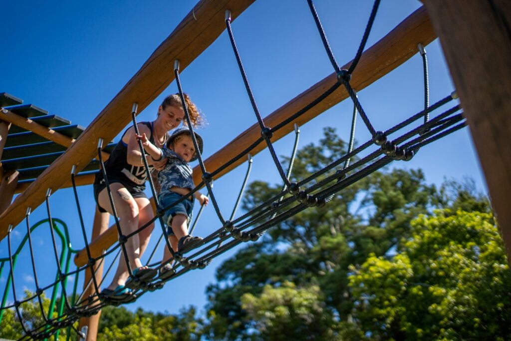 Manawatu | Kowhai Park | Rope Ladder