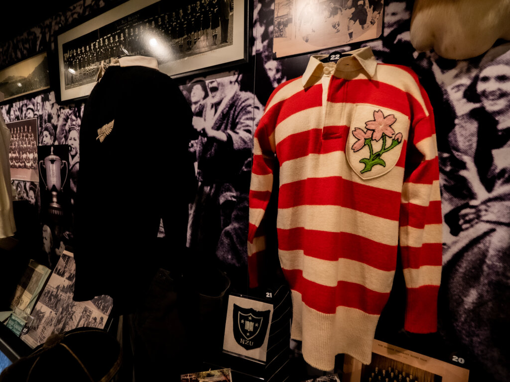 All Blacks Museum shoot for Palmyproud story on Japan Rugby World Cup