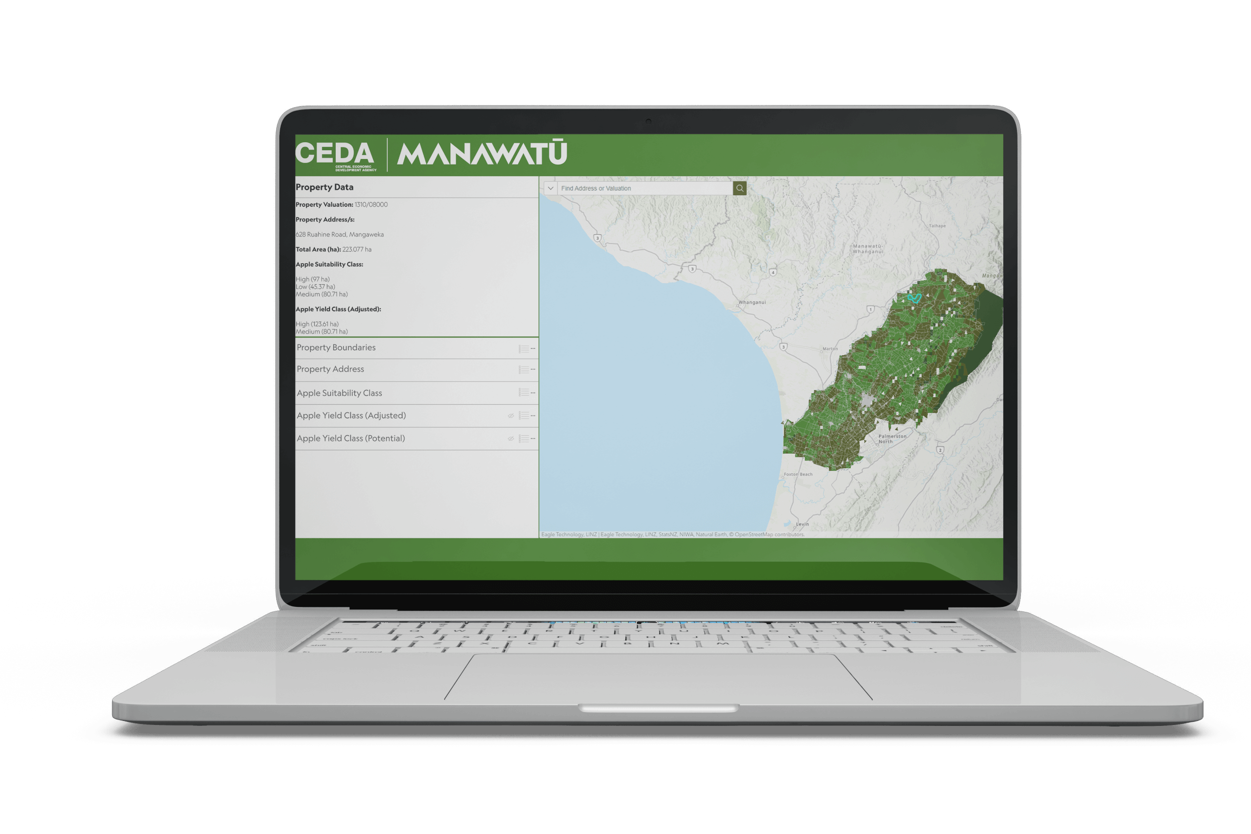 Manawatu Laptop Mockup