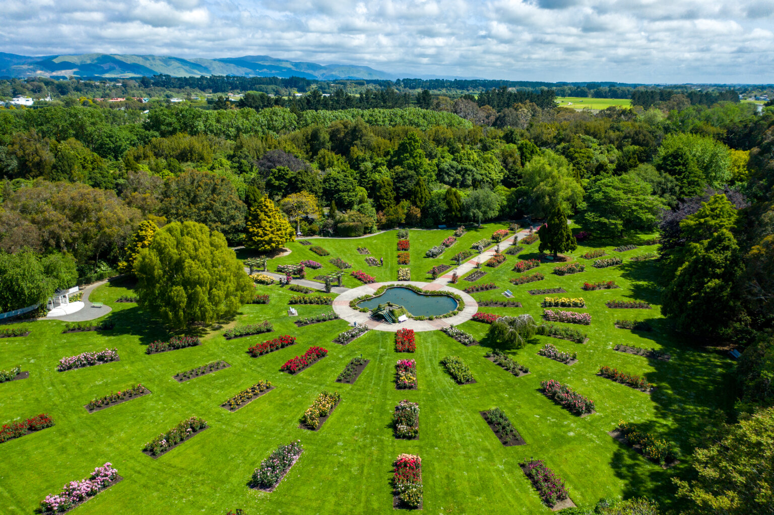 Victoria Esplanade Rose Garden Palmerston North