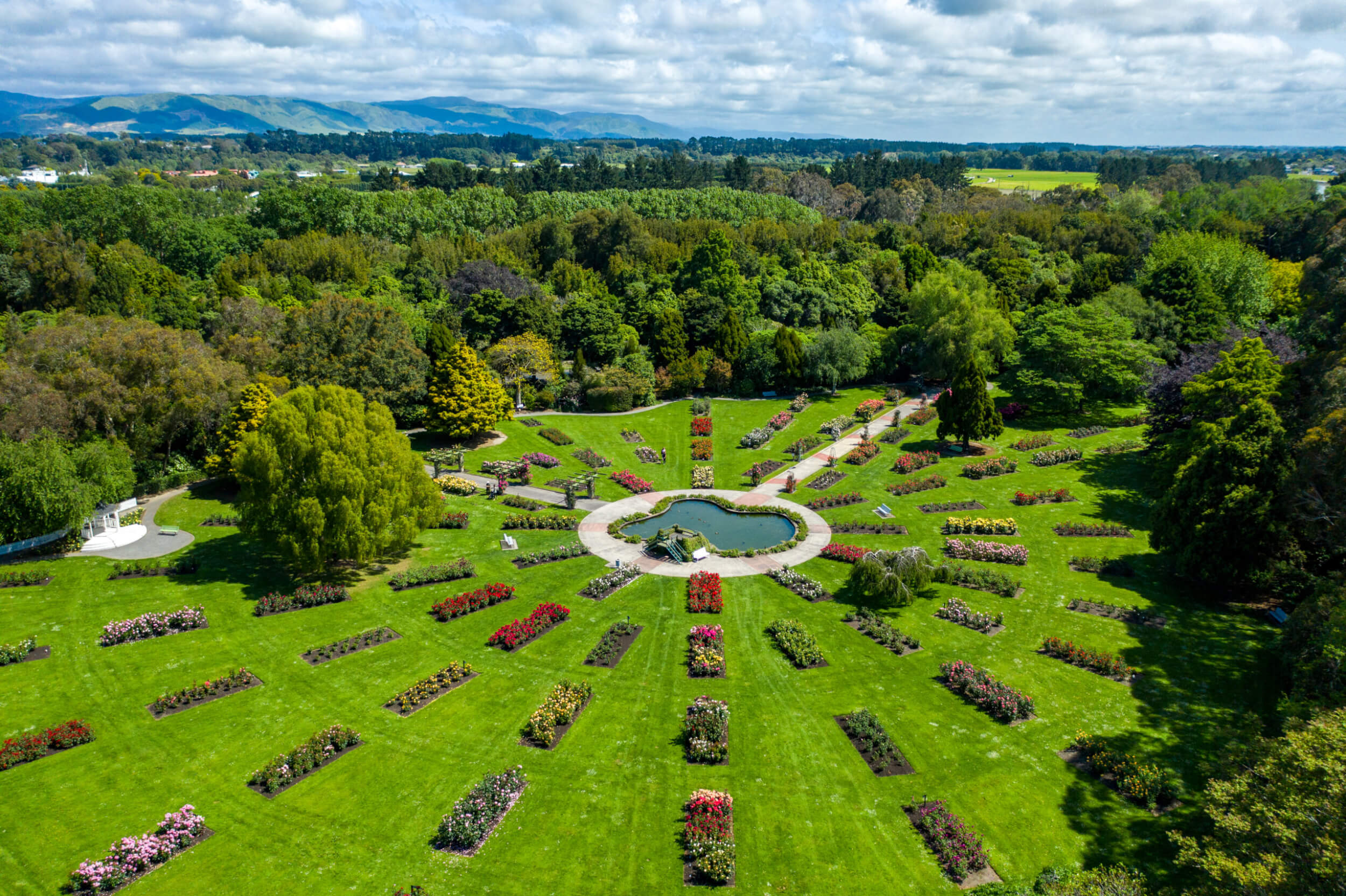 Victoria Esplanade Rose Garden Palmerston North