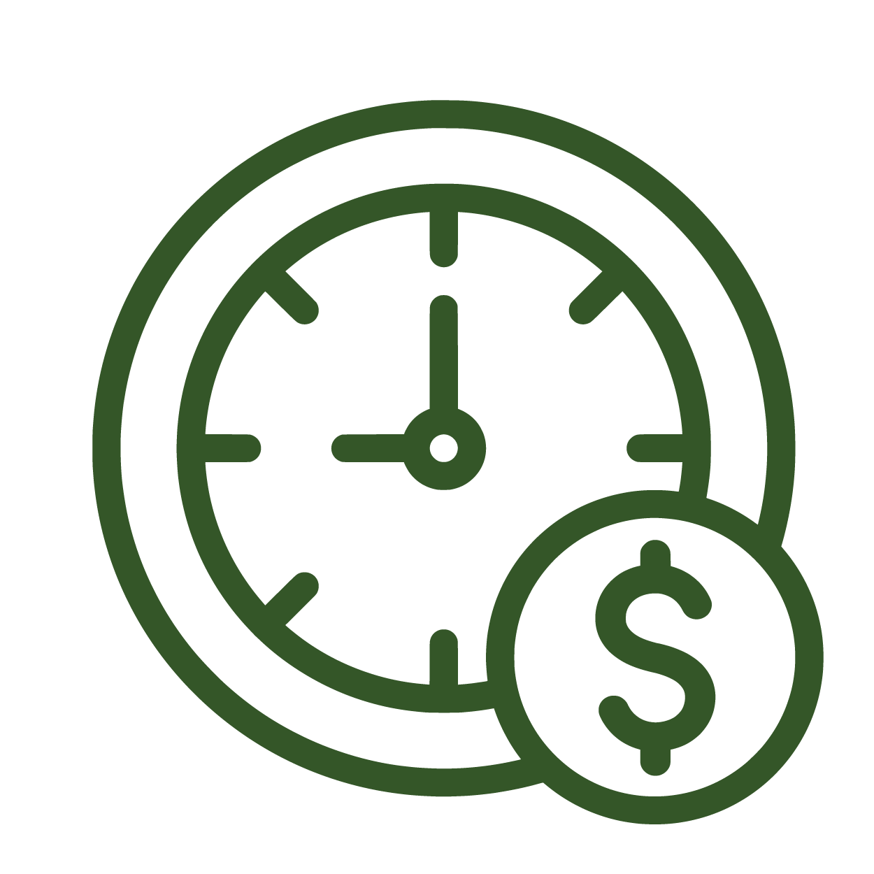 Clock + Money Pounamu