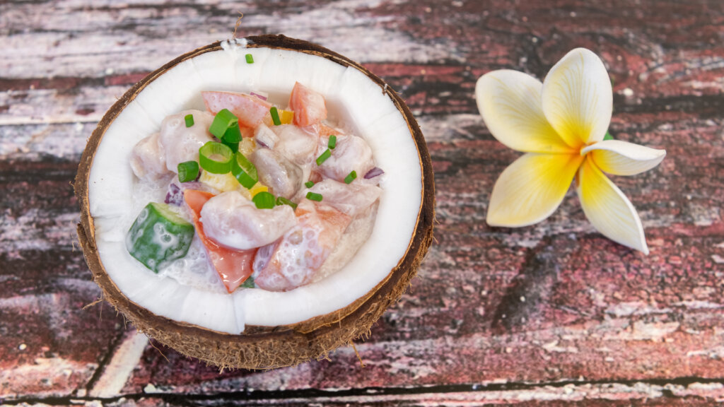 Manu Mukbang raw fish