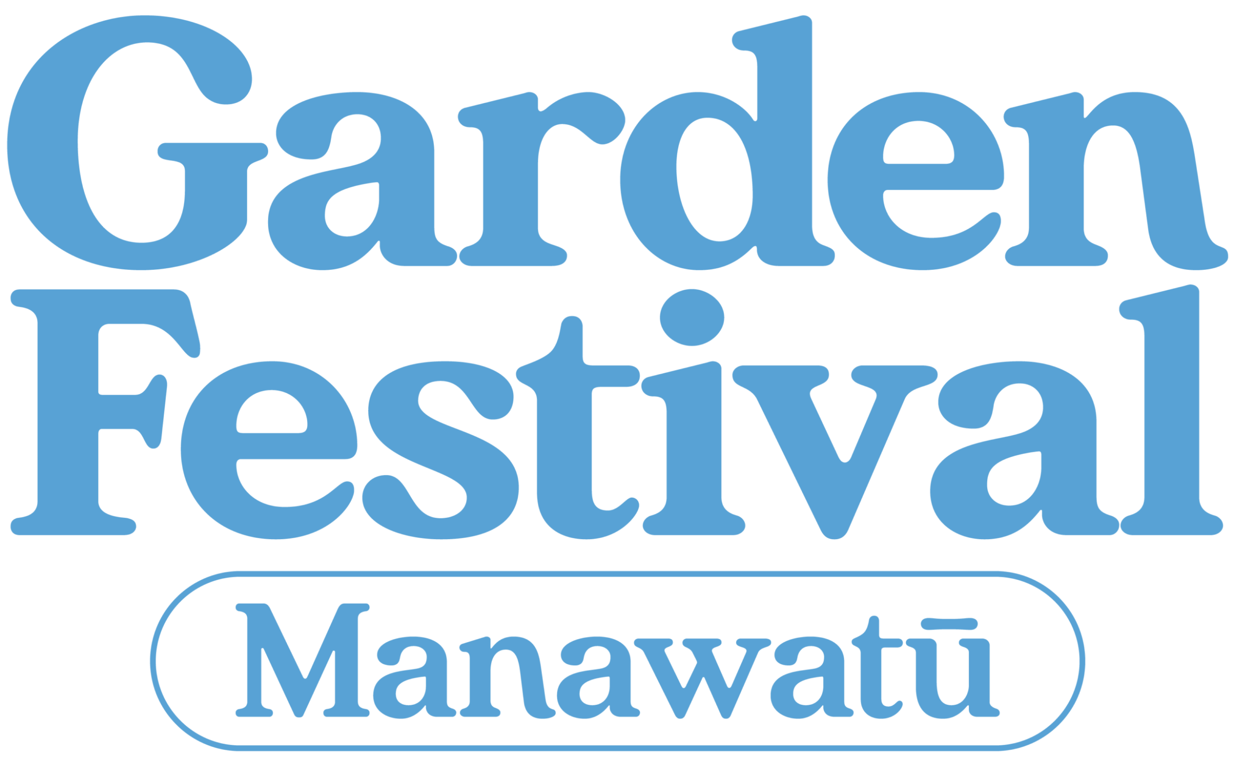 Garden Festival Manawatū logo RGB blue